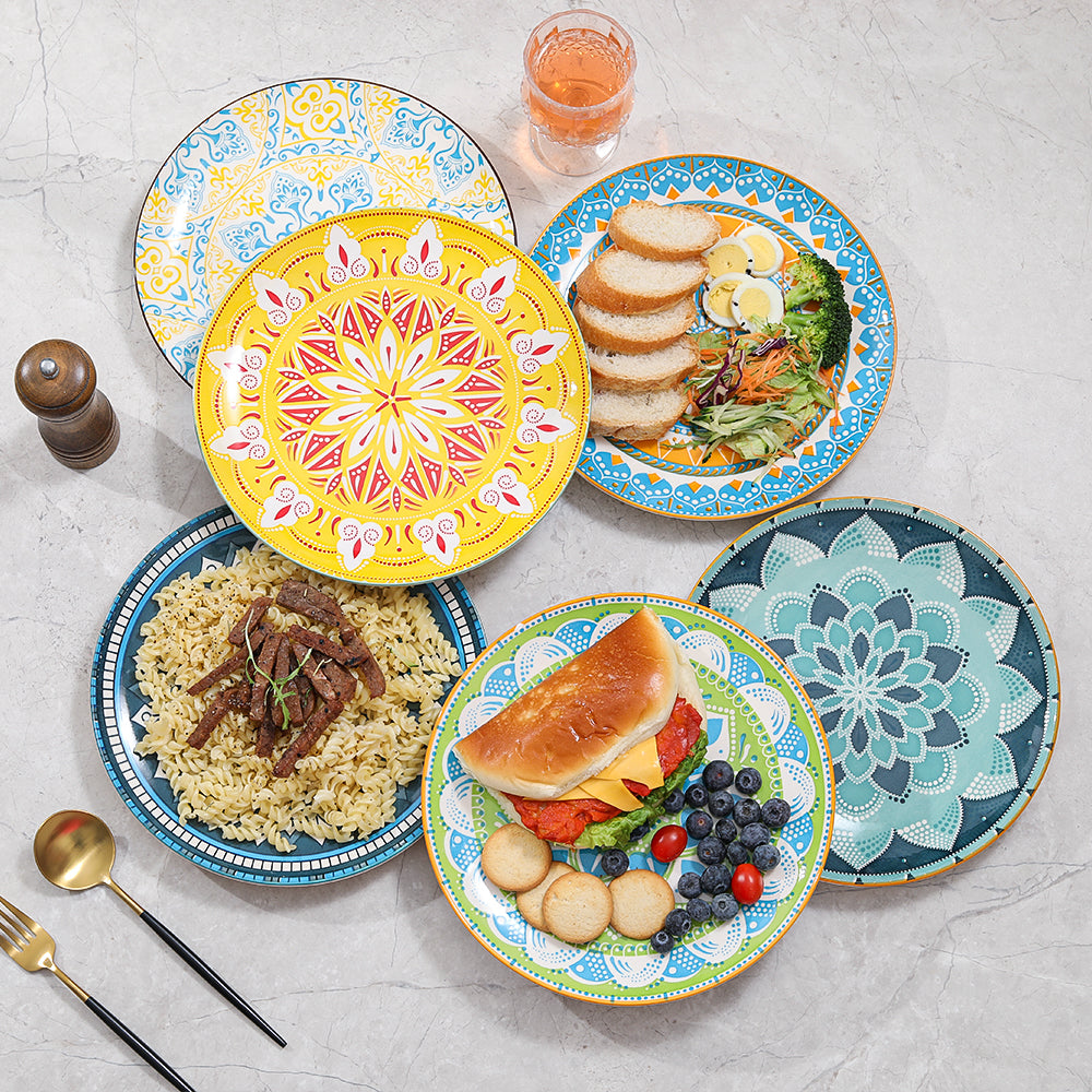 Dinner Plates Ceramic Plate Set of 6