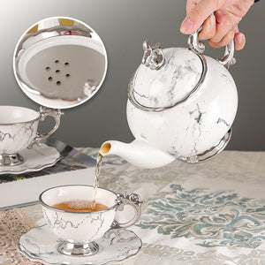 teapot and tea cup